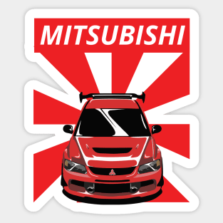 mitsubishi lancer evolution Sticker